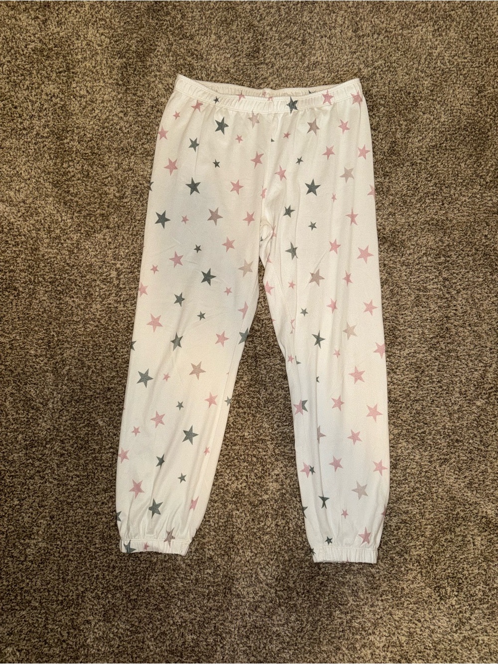 Z Supply White Star-Print Pajama Pants